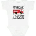 thumbnail image 3 of Inktastic Volunteer Firefighter Uncle Boys or Girls Baby Bodysuit, 3 of 5