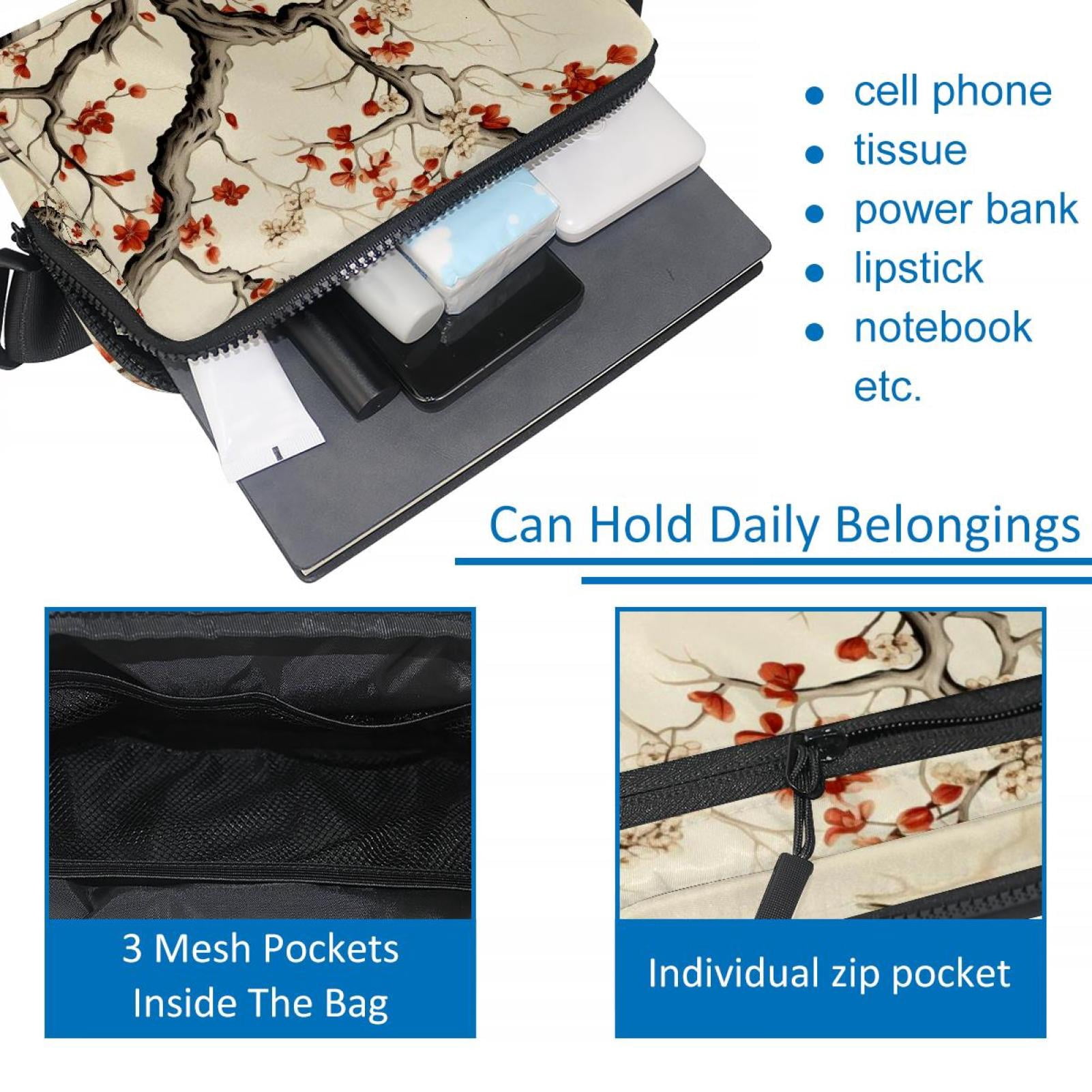 Tree Adjustable Lightweight Unisex Waist Bag Running Belt with Extension Strap Money Belt Holder