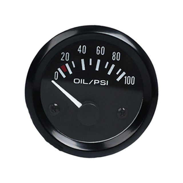 Medidor de automóvil 12 V perfecl Alto Rendimiento Presión de aceite PSI