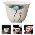 thumbnail image 2 of Tea Cup Hand Painting Teacup Ceramic Teaware Ceramic Drinking Cup Accessory, 2 of 9