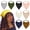 Dry Leaf Gold, variant on 8 Pcs Hair Scarf Headband for Women Girls Non Slip Elastic Boho Triangle Head Scarf Bandana