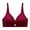 Wine, variant on WCMZJ Wireless Bras for Women No Underwire Seamless Push Up Full Coverage Supportive Womens Bralettes Everyday Bra