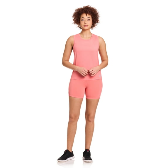 Reebok Women's On the Run High Rise Bike Shorts, Sizes XS-XXXL