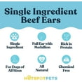 thumbnail image 3 of HotSpot Pets Cow Ears for Dogs - Large Beef Cow Ears , Single Ingredient Rawhide Alternative Dog Treats for All Breeds, 3 of 8