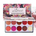 thumbnail image 4 of de Resaltado de Colorete de Mejillas en Polvo de Rubor Colores , Sin cepillo Sunnimix Paleta de colorete de maquillaje, 4 of 8