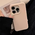 thumbnail image 1 of Funda de teléfono de Color sólido de silicona inspirada en dopamina para iPhone 16 15 14 Plus 13 12 11 Pro Max funda suave a prueba de golpes de estilo coreano, 1 of 5