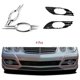 thumbnail image 3 of Car Front Fog Light Grill Chrome Trim Cover Set for E-Class W211 07-09 A2118851174 A2118851274, 3 of 5