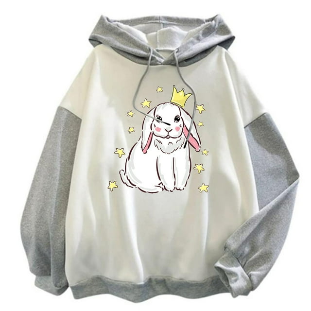 Cathalem Mode Automne Femmes Chandail à Capuchon Pulls Tenues Automne 2024 Vêtements d'Hiver, Gris m