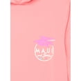 thumbnail image 2 of Maui and Sons Boys Twisted Logo Hooded Sun Shirt, Sizes XS-XL, 2 of 3