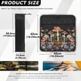 thumbnail image 5 of XYZCANDO Mushroom RV Skylight Shade RV Window Cover Foldable Blackout Window Cover Winnebago Black Out Shade for Window RV Vent Shade Velcro RV Accessories Sun Blackout Fabric for Camper Black, 5 of 7