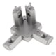 thumbnail image 1 of 8 paquetes de conector interior de 3 vías, soporte de esquina interior para de aluminio, 1 of 9