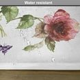 thumbnail image 6 of Ambesonne Flower Place Mats Set of 4, Shabby Plant Roses Buds, Standard Size, Multicolor, 6 of 6