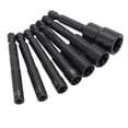 thumbnail image 4 of 7 unids/set de mandril Hexagonal de flor de ciruelo de 1/4 pulgadas de diámetro E4 E5 E6 E8 E10 E12 E14 CR‑V llave de tornillo antirrobo Jadeshay A, 4 of 8