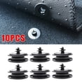 thumbnail image 4 of 10Sets Universal Black Car Floor Mat Clips Carpet Retainer Fixing Holders Grips, 4 of 7