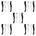 thumbnail image 1 of ziyahi 3a Set Of 2 Nylon Stylish Over Knee Socks For Girls Fashionable Choice ple And Stylish 5Set, 1 of 6