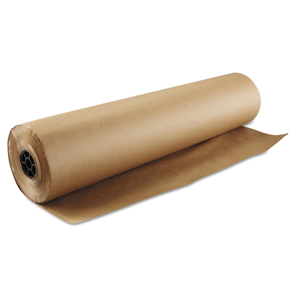 Kraft Paper, 36 In X 900 Ft, Brown