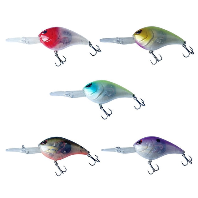 Pesca ligera Señuelos LED Sharp Wobbler Accesorios para exteriores Púrpura Sywqhk Para Estrenar