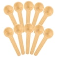 thumbnail image 2 of ColoMX Cucharas de té pequeñas, cucharas de madera multiusos, Mini cucharas multifuncionales para sales, 10 Uds., 2 of 7