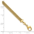 thumbnail image 4 of 14k Gold with Diamond-Cut Accent and 1in. Extension Woven Bracelet, 4 of 5