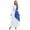 Royal Blue, variant on Haitryli Womens Metallic Greek Costume Ancient Toga Dress Overlay Worship Praise Dance Tunic Liturgical Sky Blue L