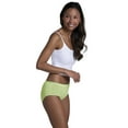 thumbnail image 6 of Fruit of the Loom Women's Breathable Micro-Mesh Low-Rise Brief Underwear, 6+2 Bonus Pack, 6 of 10