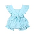 thumbnail image 3 of Newborn Baby Girl Coton Ruffle Romper, 3 of 6