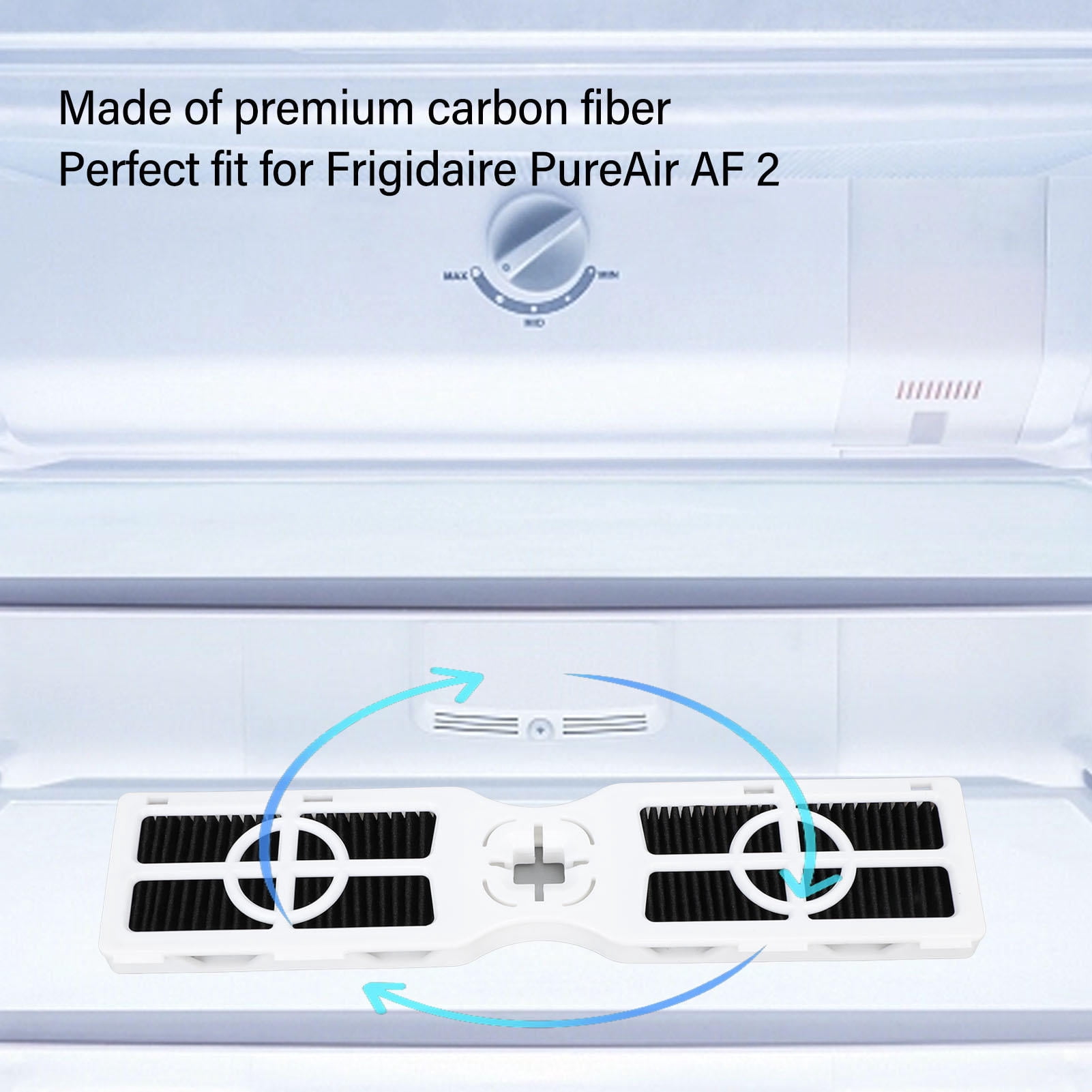 BIMZUC 3‑Pack Carbon Fiber Air Filters for Frigidaire PureAir AF‑2 – Odor‑Free, Virus‑Blocking, Easy Install