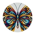 thumbnail image 2 of PIKWEEK  Round Tablecloth,Bright Butterfly Indoor &amp; Outdoor Table Cover for Christmas, Thanksgiving, Event, 2 of 7