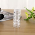 thumbnail image 2 of YOPTOP 5 Large Round Stacked Storage Set Jars Stone Small Parts Beading Jewelry Findings Stackable Organizer Containers, 2 of 5