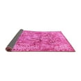 thumbnail image 2 of Ahgly Company Indoor Rectangle Abstract Pink Modern Area Rugs, 3' x 5', 2 of 4