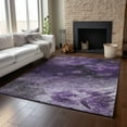 thumbnail image 6 of Addison Rugs Mayfield Washable Transitional Modern Purple Rectangle Rug, 9' x 12', 6 of 6