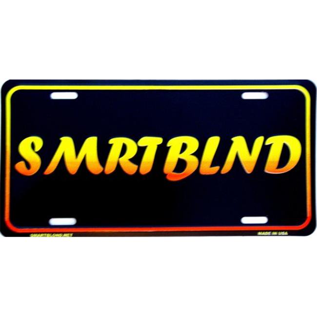 LP 052 Smart Blonde Novelty License Plates X150
