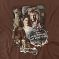 thumbnail image 2 of Labyrinth Movie Goblin King David Bowie T Shirt & Stickers (Coffee) 3X-Large, 2 of 6