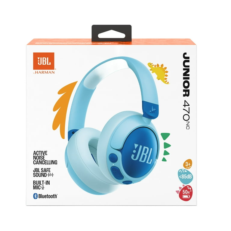 ヘッドホンJBL JUNIOR 470NC ホワイト　Bluetooth JBL Junior 470NC | Wireless over-ear noise cancelling kids