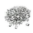 thumbnail image 2 of LOVIVER 200 Pieces Aluminum Sleeves Fixing Clips Clothes Lines Crimping Loop Sleeves, 2 of 8