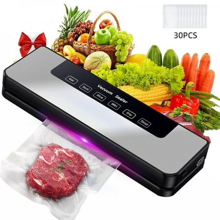 WERCHTAY Commercial Vacuum Sealer Machine Seal a Meal Food Saver System With 30 Free Bags