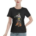 thumbnail image 1 of Women's Basic Short Sleeve T-Shirt Naruto Naruto Sasuke, 1 of 6
