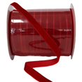 thumbnail image 1 of Cinta de Terciopelo Roja Abbaoww para Navidad, 0.95 cm de Ancho y 45.72 m de Largo, 1 of 7