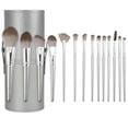 thumbnail image 1 of 14 Brochas De Maquillaje Unique Bargains Profesional Con Estuche Gris, 1 of 7