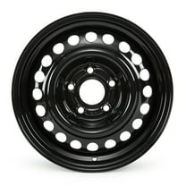 New Wheels For 2017-2018 Kia Forte 15 Inch Black Steel Rim