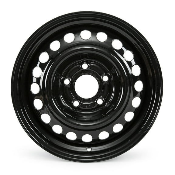 New Wheels For 2017-2018 Kia Forte 15 Inch Black Steel Rim