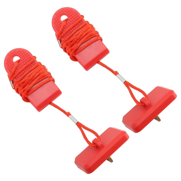Treadmill Safety Key, 2PCS Running Machine Safety Key Lightweight Firm Clip for Most Treadmill