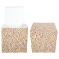 thumbnail image 2 of 2 fardos de heno para decoración: cajas de fardos de heno con temática de vaquero occidental - Cajas de paja falsa de granja para fiesta de cumpleaños temática del oeste, 2 of 5