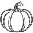 thumbnail image 3 of CafePress - Glittery Pumpkin - 11 oz Ceramic Mug - Novelty Coffee Tea Cup, 3 of 6