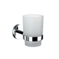 thumbnail image 1 of Pasta De Dientes Vaso De Vidrio Aleación De Zinc Montado En La Pared Baño Cepillo De Dientes Organizador Soporte Vogacara HA017894-00, 1 of 5