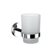 thumbnail image 1 of Pasta De Dientes Vaso De Vidrio Aleación De Zinc Montado En La Pared Baño Cepillo De Dientes Organizador Soporte matsuzay HA017894-00, 1 of 5