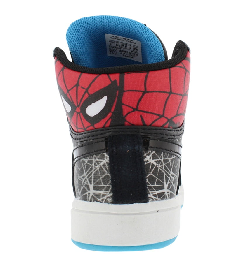 reebok spiderman shoes size 11