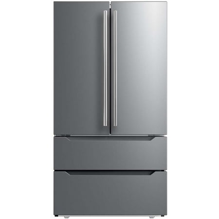 Midea 22.5-Cu. Ft. French Door Refrigerator in Stainless Steel