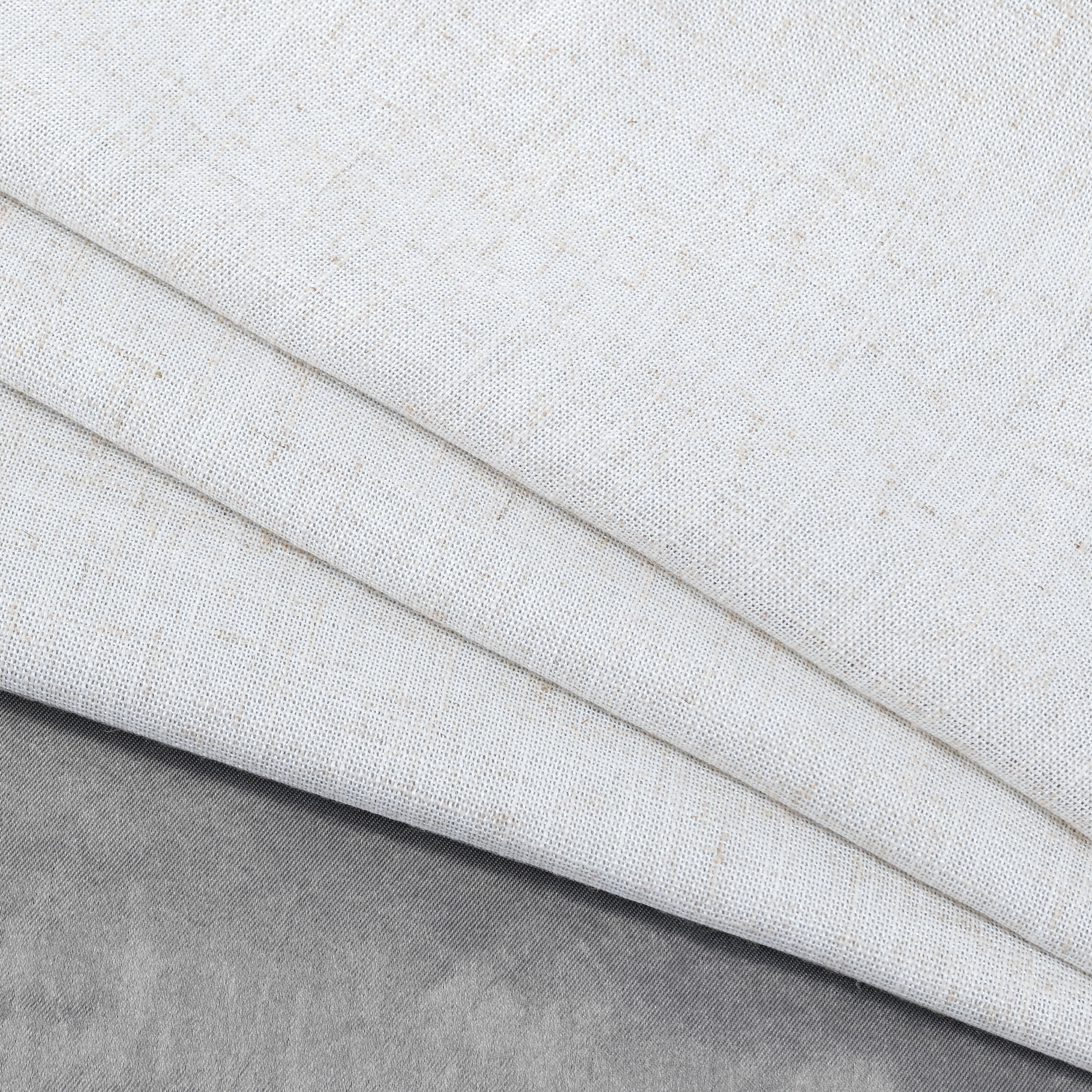Better Homes & Gardens 100% Blackout Linen Blend Single Curtain, 50x95, Vanilla Dream