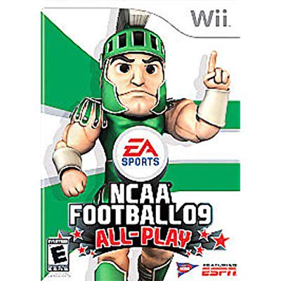 NCAA Football 2009 (Wii) (Best Wii Football Game)